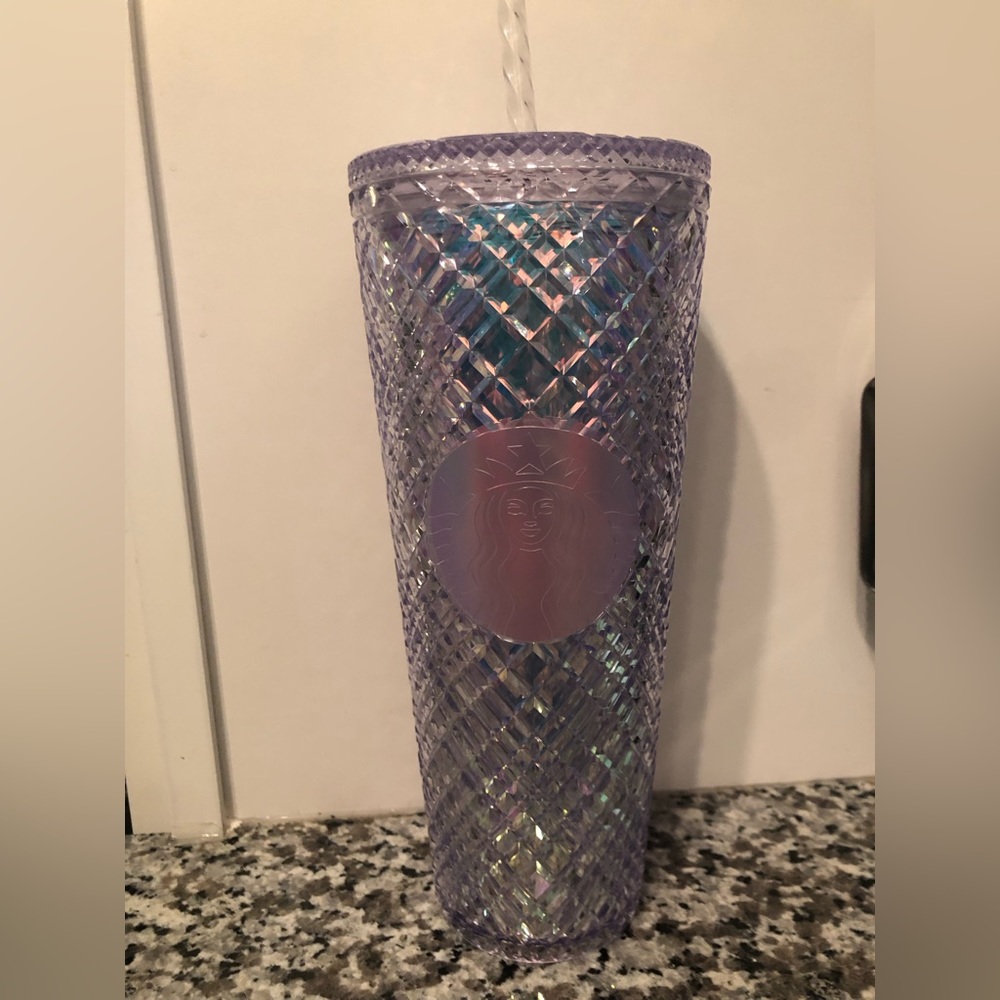 EUC 2022 Starbucks Diamond Holiday Tumbler